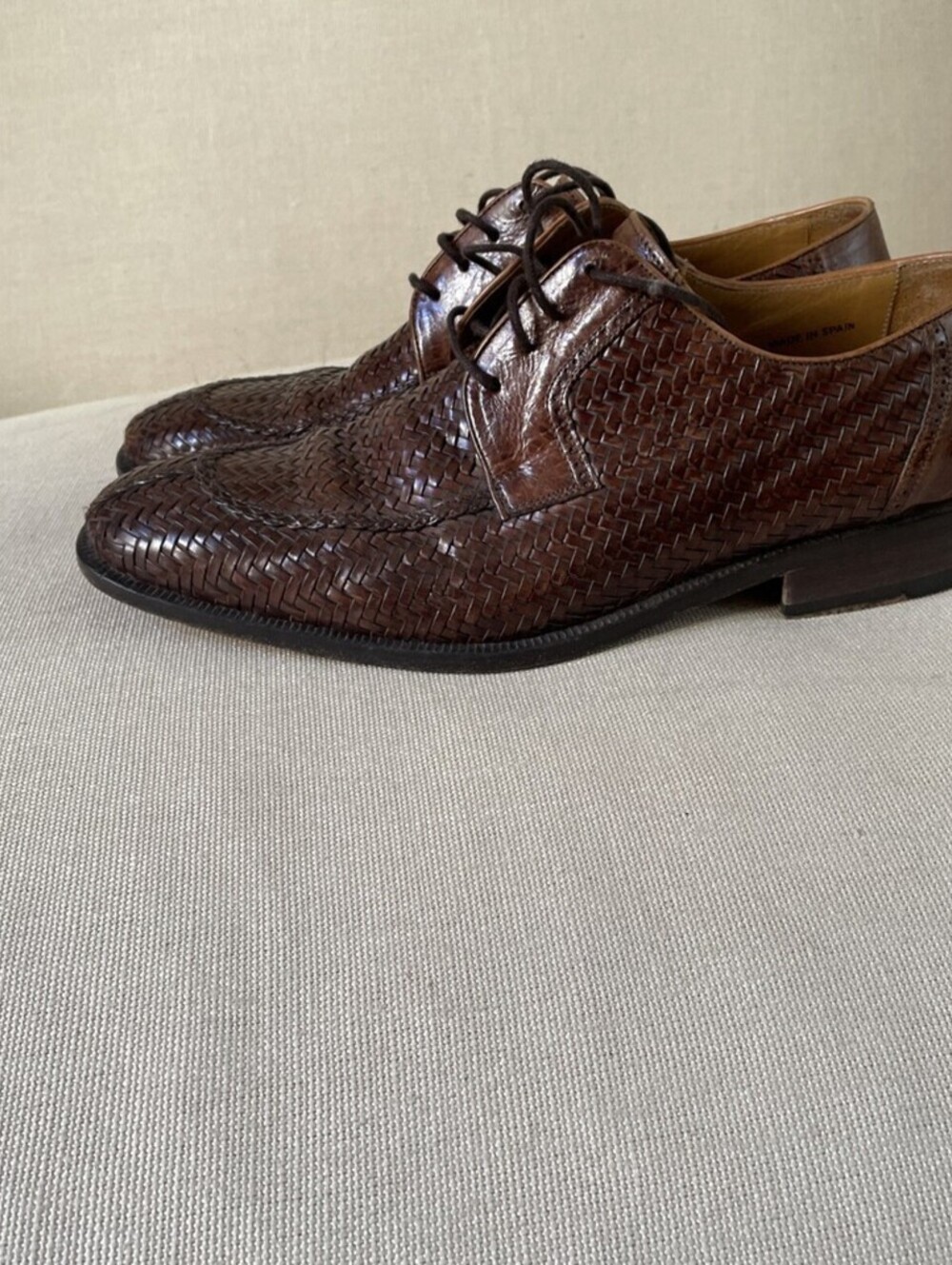 Magnanni Woven Split Toe Made In Spain 8.5